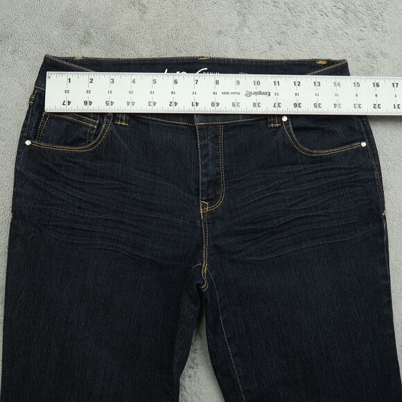 INC International Concepts Jeans Women's Size 6P Low-Rise Flare Leg 29" Inseam - Picture 16 of 16